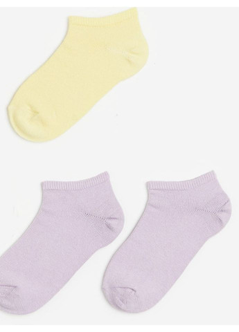 Комбіновані шкарпетки (3 пари) H&M однотонні (368919867)