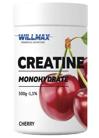 Creatine Monohydrate 500 g /100 servings/ Cherry Willmax (296914662)