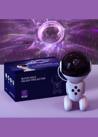 Проектор Black Hole Galaxy Projector с таймером и оборотом на 360° градусов беспроводной Lesko (326807031)