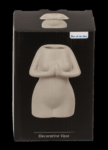 Керамическая ваза Women´s Body White, 175 мл OOTB (322184430)