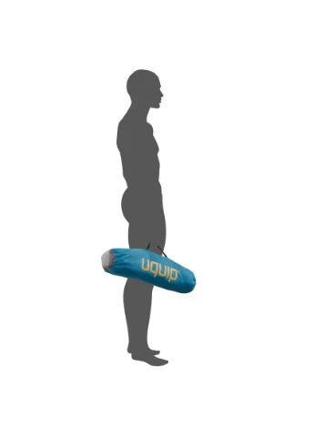 Намет Uquip Polyester 215х150х115 см /Сірий UV 50+ ProDobro (393474210)