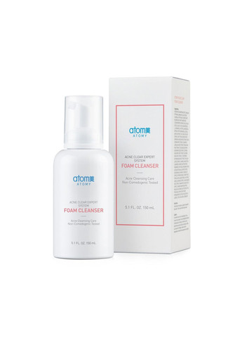 Пенка Акне для очищения проблемной кожи лица. Foam Cleanser Acne. Корея. Atomy (304287112)