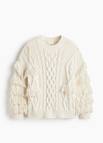 Молочний демісезонний светр H&M