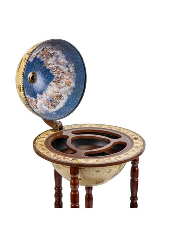 Глобус бар для напитков из дерева 33х33х88 см 10504-020 Lefard (346534330)