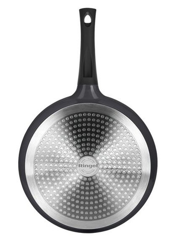 Сковорода глибока Zitrone Black 28 см із кришкою (RG-2108-28 BL-R) Ringel (280945145)