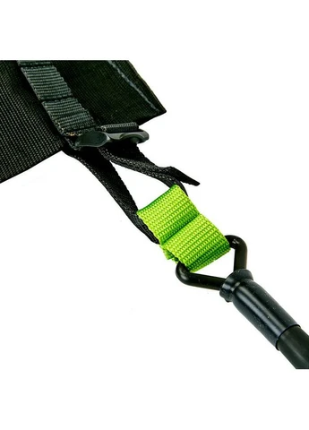 Поштовховий тренажер для плавання MadWave KICK TRAINER SHORT M077108 (латекс, нейлон, PP, опір 3,6-10,8 кг, зелений) Mad Wave (354702880)