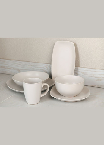 Тарелка суповая Molize, 20 см, белая AR2920MW Ardesto (335080045)