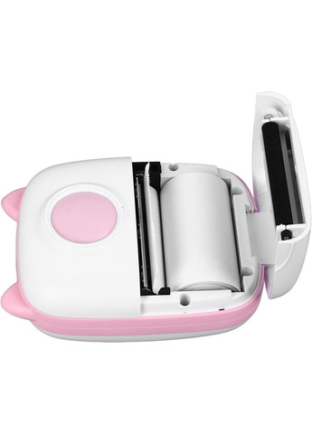 Портативний міні принтер Mini Printer X2 Bluetooth для смартфона, термодрук 203 dpi, бездротовий кишеньковий принтер, рожевий China (370441967)