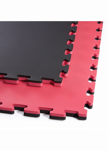 Матпазл (ласточкин хвіст) Mat Puzzle EVA 100 x 100 x 2 cм Black/Red 4FIZJO 4fj0168 (275653915)