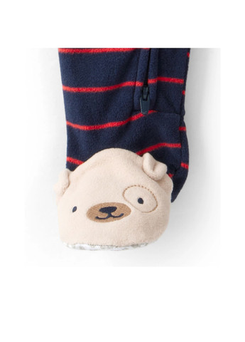 Синяя зимняя мужчина на флисе для мальчика 72-76 см (1u057010_12m) Carter's