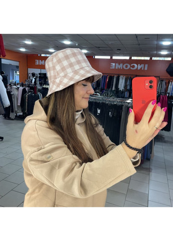 Женская двухсторонняя панама вельвет пудра Kent&aver (350349479)