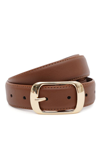 Женский кожаный ремень CV1ZK158-goldbrown Borsa Leather (291683144)