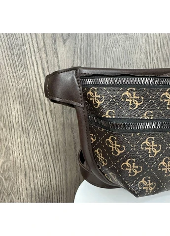 Сумка-бананка для девочек Guess, экокожа(KS_1687К) No Brand (383875741)