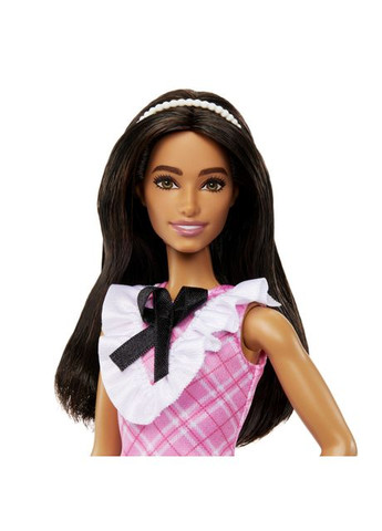 Лялька барбі Fashionistas в рожевій сукні з жабо 29 см (HJT06) Mattel (301421996)