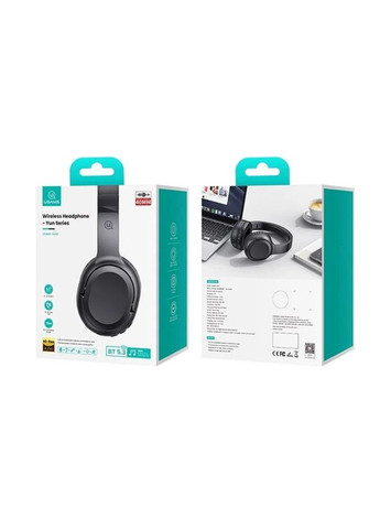 Bluetooth stereo гарнитура -YG23 Wireless Headphone-Yun Series black USAMS (304253951)