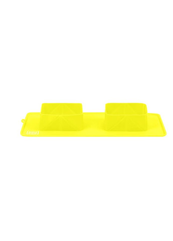 Миска складана WAUDOG Silicone,385х230х50 мм жовтий No Brand (363201051)
