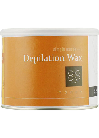 Теплий віск для депіляцї в банці "Мед" Depilation Wax 800ml (1004518-43662) Simple Use Beauty (365799800)