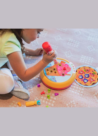 Розвиваючий STEM набір - заклепки «Кафе» (44 ел.) Design & Drill Rivet Pop Cafe Educational Insights (338425947)