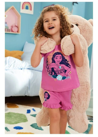 Рожева всесезон піжама літня для дівчинки Lupilu