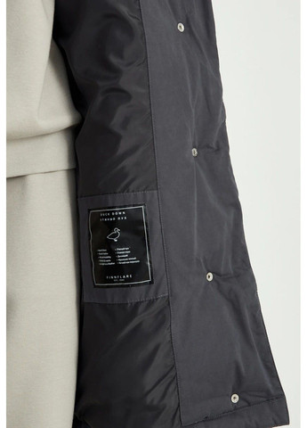 Серый зимний Пуховик Finn Flare