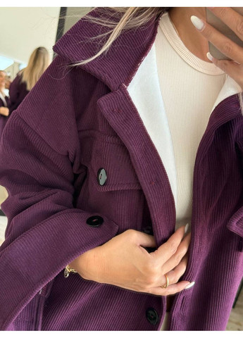 Фиолетовый демисезонный кардиган Гермес