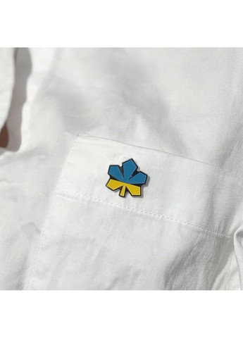 Значок Каштан Жовто-блакитний (6271) Dobroznak (365246319)