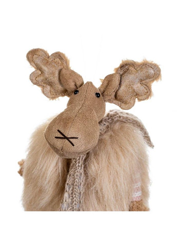 Фігурка декоративна підвіска Олень в коричневому 29 см ELISEY (368672098)