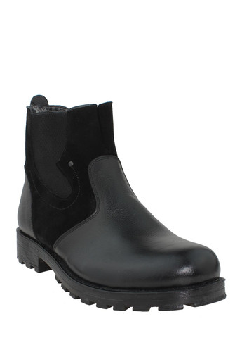 Черные зимние ботинки 19103b.01 черный Goover