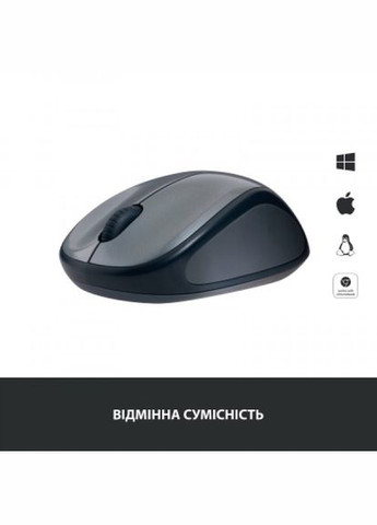 Мишка (910-002201) Logitech m235 grey (269343195)