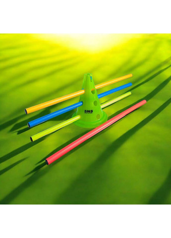 Палиця гімнастична 110 см лімонна SNS (361033935)