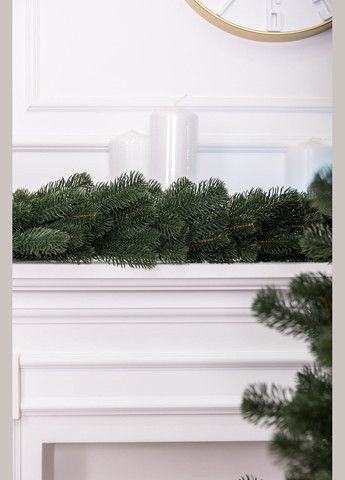 Хвойная литая гирлянда 2 м зеленая ветка елки TD-BRNCHGR2 LUGI (353504689)