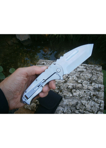 Нож складной Lion "Лев" RM-160 US Тanto стеклобой 23 см черный No Brand (360543621)