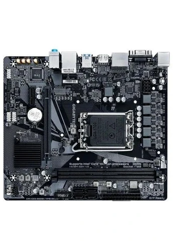 Мат.плата LGA1700, H610M S2H V2, H610, 2xDDR5, Int.Video(CPU), 4xSATA3, 1xM.2, 1xPCI-E 4.0 x16, 1xPCI-E 3.0 x1, ALC997, Realtek Gigabyte (395354499)