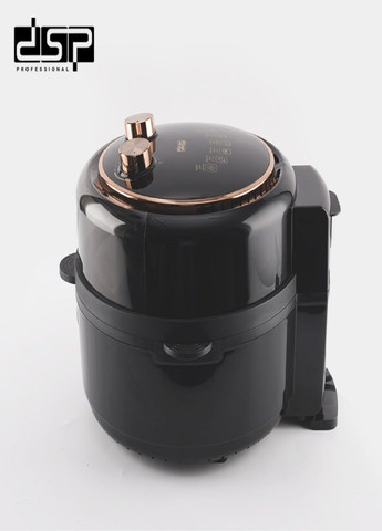 Аерогриль універсальний 2122 аерофрітюрниця безмасляна для приготування без олії, 5,5л Чорна DSP (282927864)