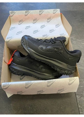 Чорні кросівки чоловічі nike acg mountain fly 2 black v2 найк асж маунс флай демісезон No Brand
