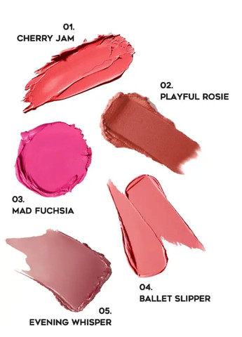 Кремові рум'яна Every Cheek Blush в стику полунично-червоний 01 Cherry Jam 6.5 г House of HUR (356675633)