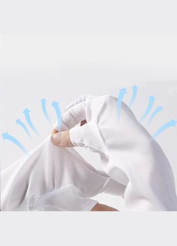 Защитная Перчатка от УФ-лучей для Работы с Гель Лаком в УФ Лампе 2 Пары - Предотвращает Старение Кожи Рук 2 Пары (51230730) Clefers (300694499)