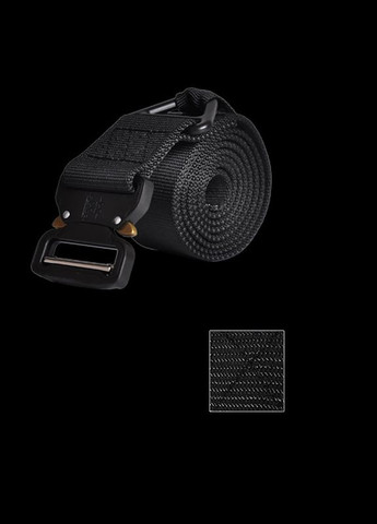 Ремень Cobra Black 128 см тактический нейлоновый с пряжкой 5шт Han-Wild (352011562)