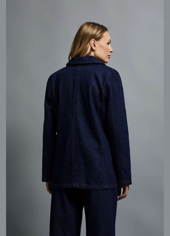 Синий женский жакет Moodo -