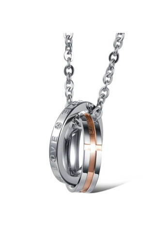 Парні кулони з гравіровкою з нержавіючої медичної сталі PP-072 No Brand (299340330)