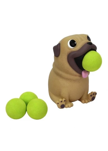 Игровой набор Hog Wild Стреляющее животное Мопс Зеленый (IG-173-N-724) No Brand (401849878)