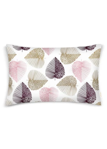 Двуспальное постельное белье с простыней на резинке PASTEL LEAVES (4822052350256) Cosas (392824925)