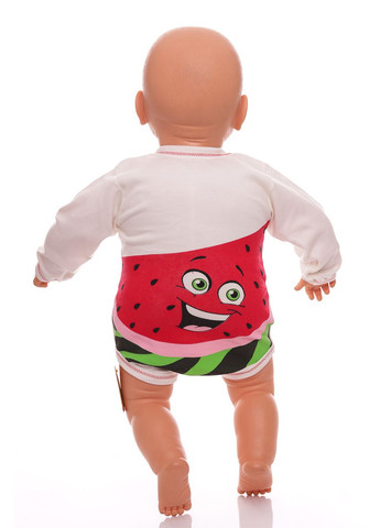 Боді з довгим рукавом інтерлок Кавун 74 см (37452) Donino (296193495)