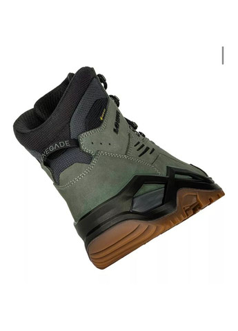 Зеленые зимние ботинки мужские green Lowa