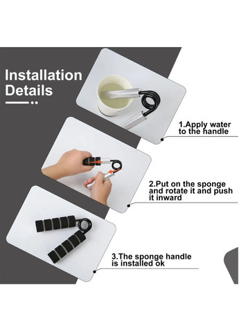 Кистьовий еспандер 200LB 90 кг металевий 4FIZJO для тренування хвату, зап’ясть та передпліччя No Brand (362682336)