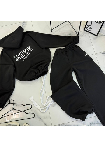 Женский оверсайз костюм из тринитки на флисе — замеры в описании. GD/GL Модний простір (366438792)