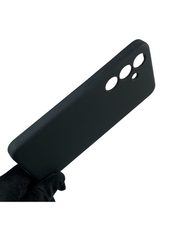 Чохол для Galaxy S24 (SM-S921B) силіконовий з мікрофіброю нековзний на самсунг с24 чорний Samsung (366388170)