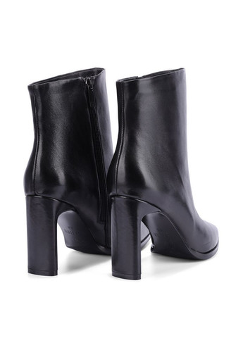 Осенние женские ботинки ry920k-5y4 черная кожа MIRATON