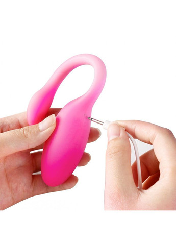 Смарт-віброяйце Magic Motion Flamingo Max Pink 2 в 1: віброяйце та тренажер Кегеля, 10 режимів No Brand (366877106)