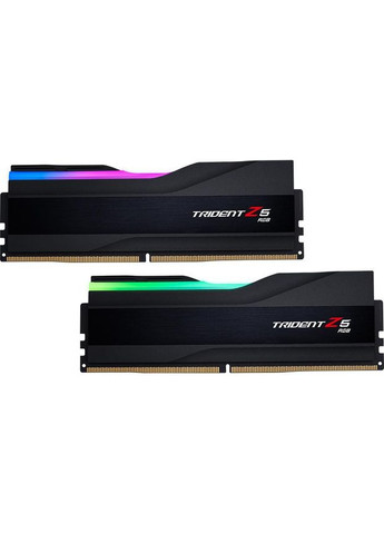 Память для настольных компьютеров 32 GB (2x16GB) DDR5 6400 MHz Trident Z5 RGB Black G.SKILL (317275185)